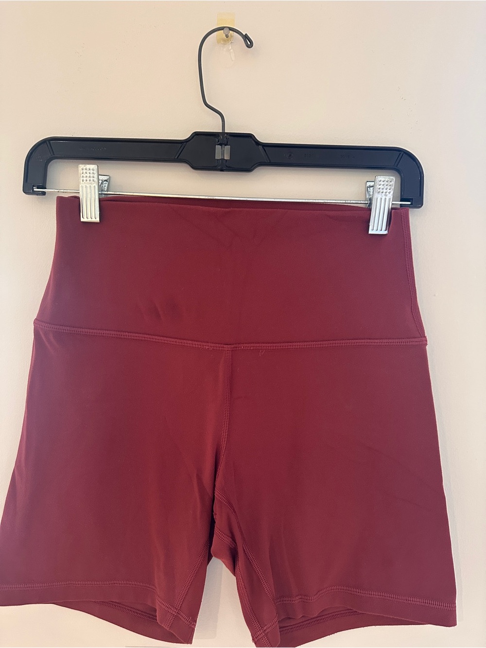 lululemon athletica High-Rise Athletic Shorts - Burgundy